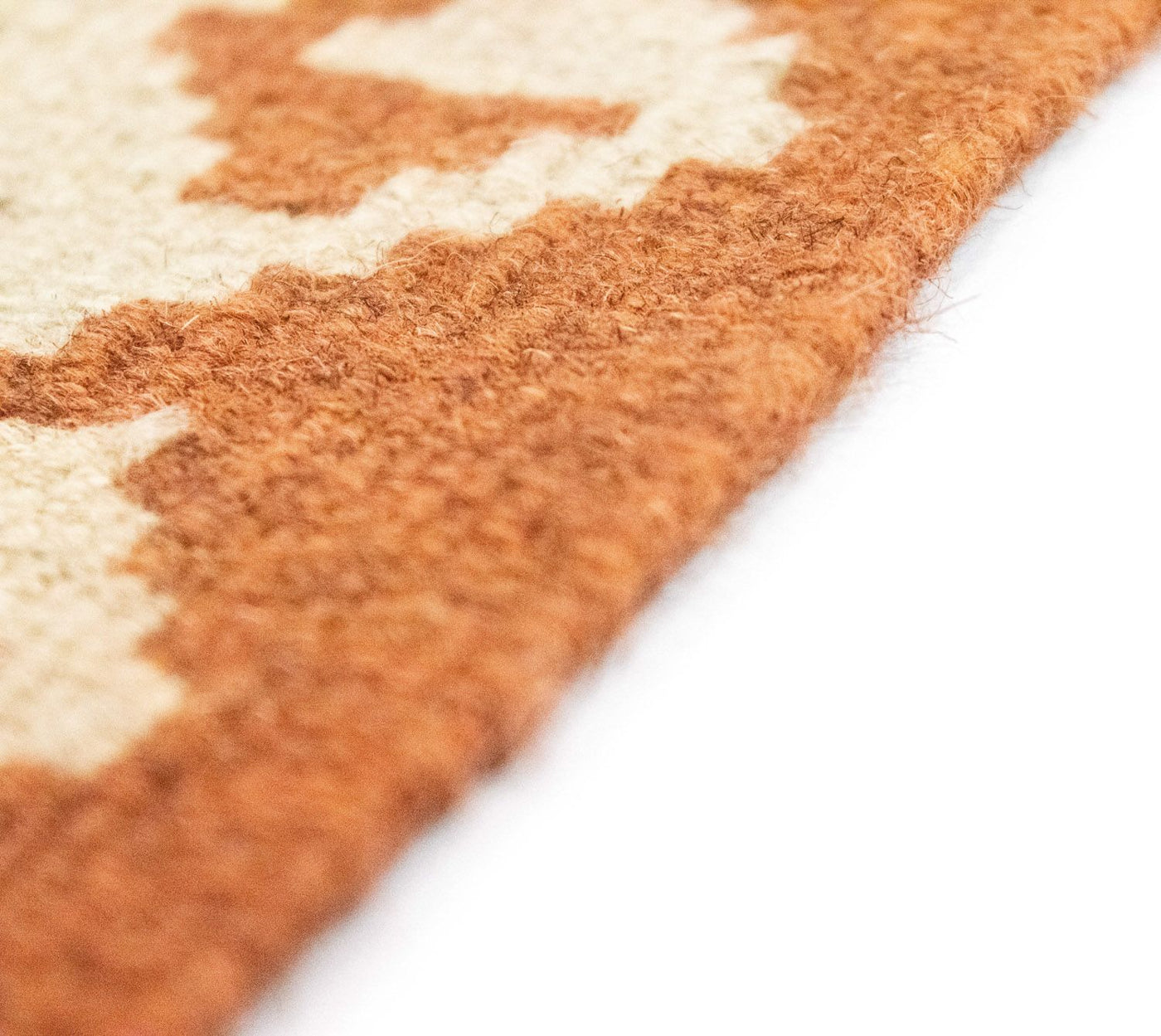 Løper Kelimteppe - Orientalsk - 396 x 81 cm - rød