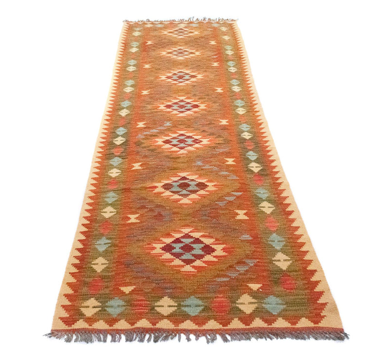Afghansk kilim Teppe 300x80cm