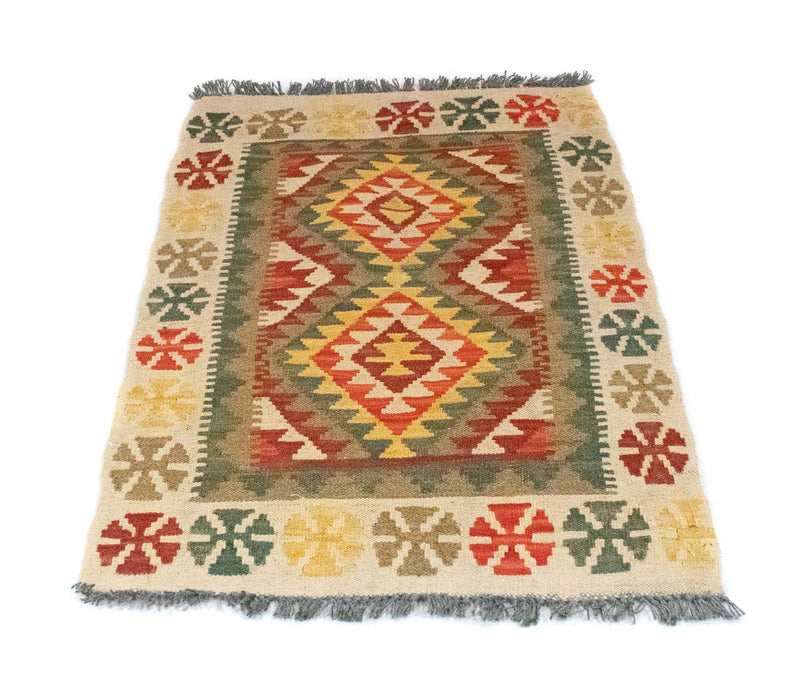 Afghansk kilim Teppe 90x60cm
