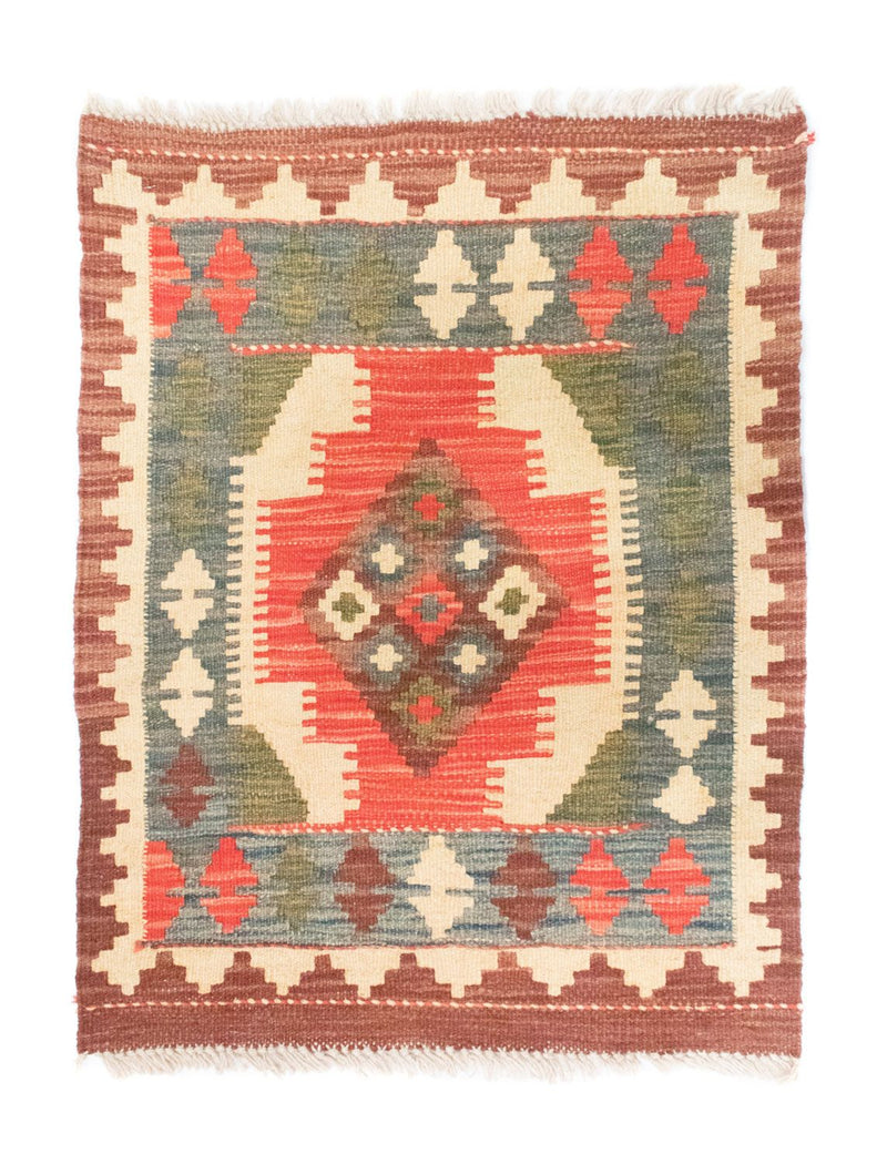 Afghansk kilim Teppe 90x60cm