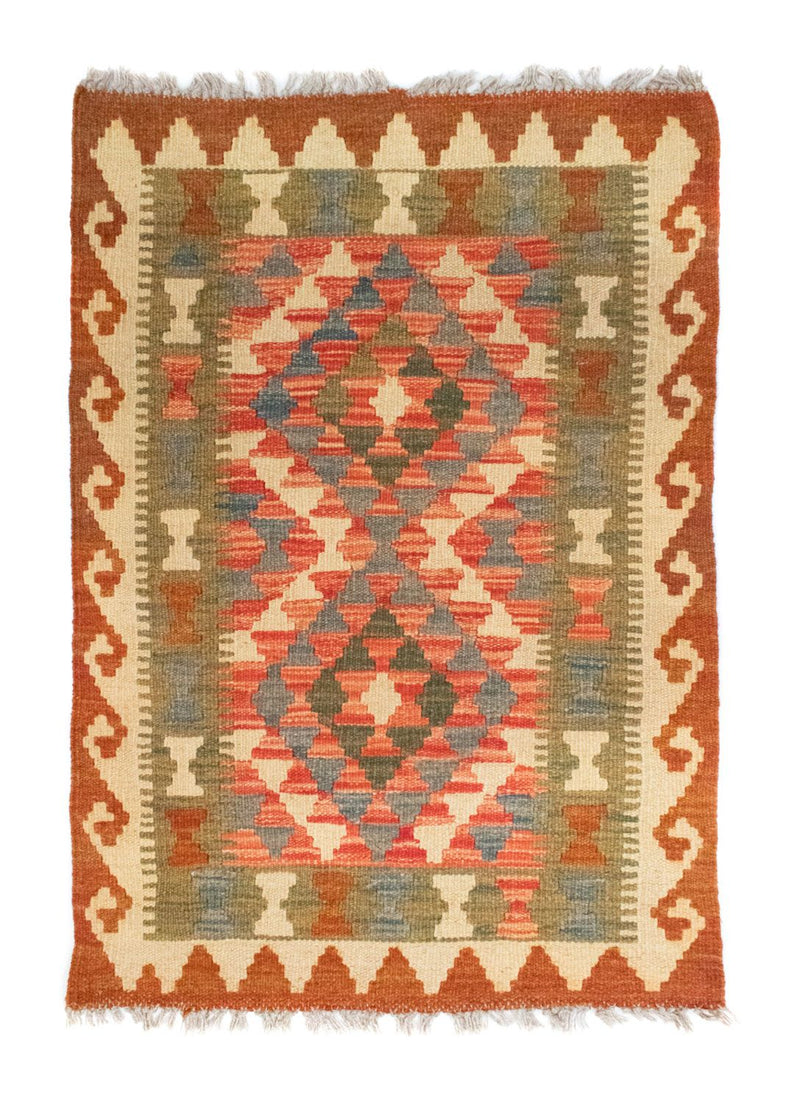 Afghansk kilim Teppe 60x90cm