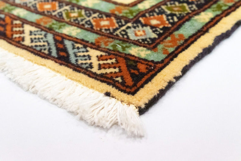 Turkaman teppe - 91 x 64 cm - blå