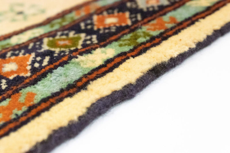 Turkaman teppe - 91 x 64 cm - blå