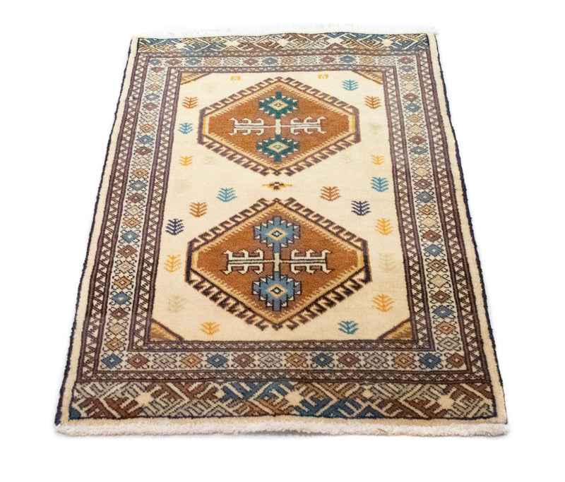 Turkaman teppe 88x63cm - Persisk teppe