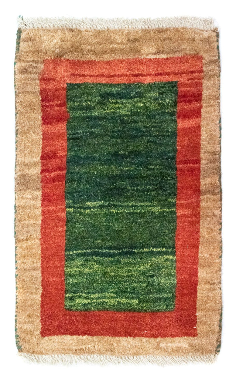 Persisk Gabbeh Teppe 60x40cm - Perserteppich Wollteppich