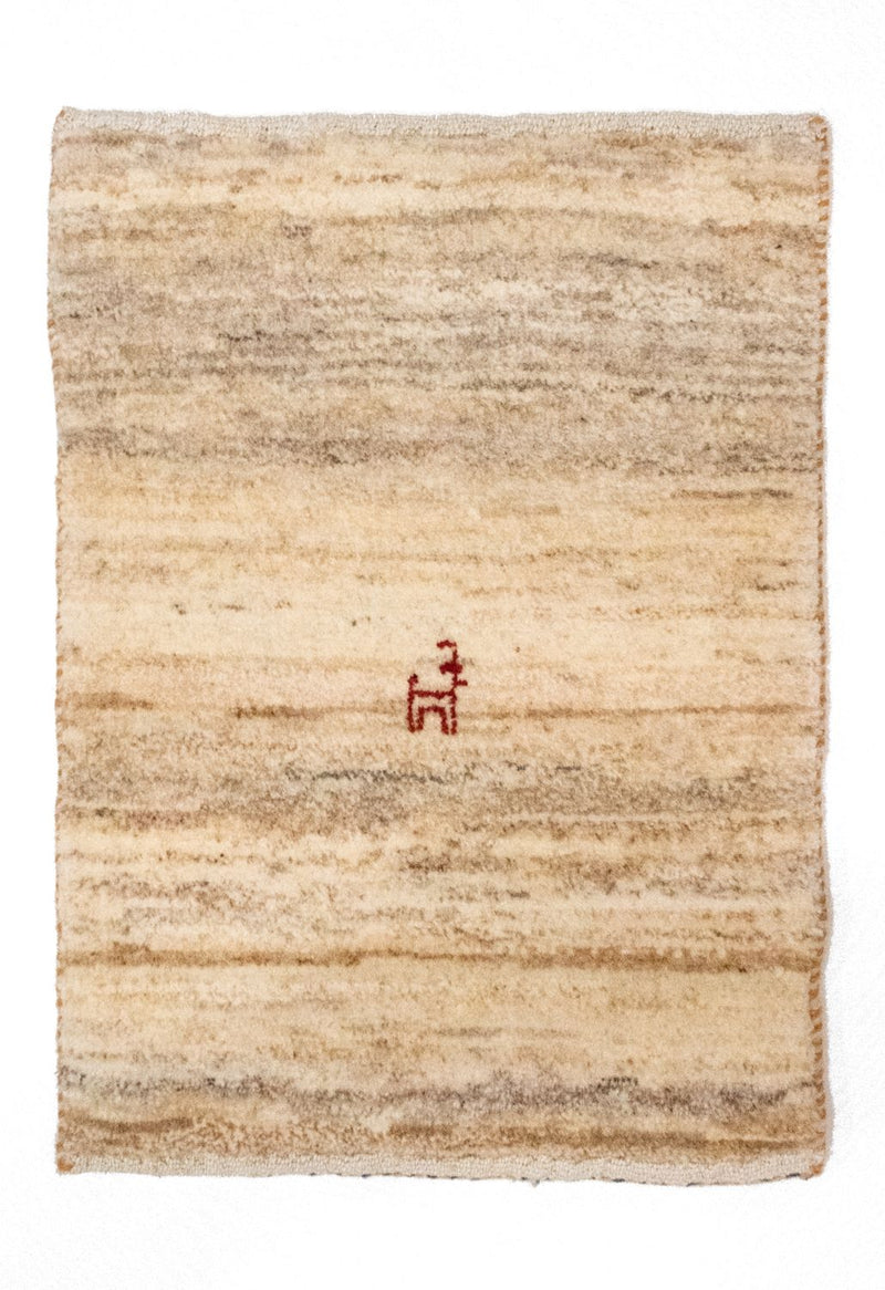Persisk Gabbeh Teppe 60x40cm - Perserteppich Wollteppich
