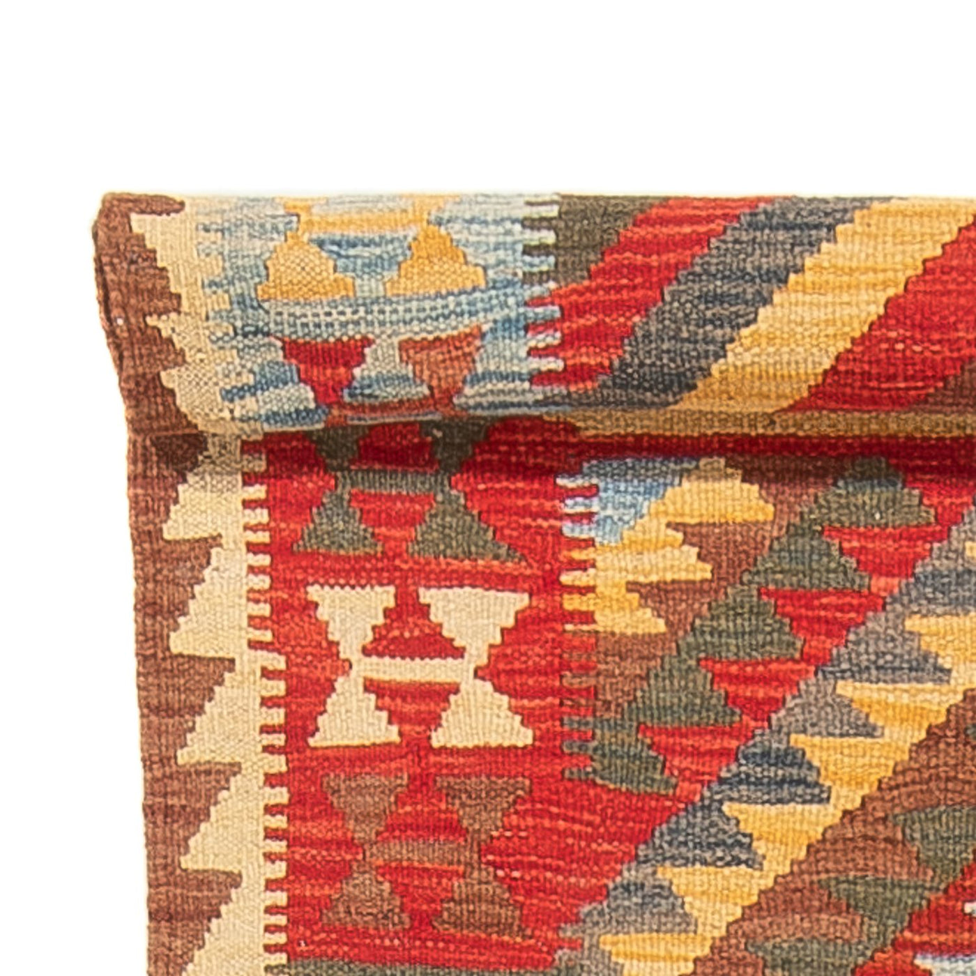 Kilim Maimana Teppe 304x76cm - Ullteppe