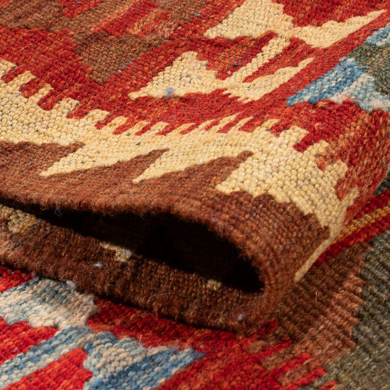 Kilim Maimana Teppe 304x76cm - Ullteppe