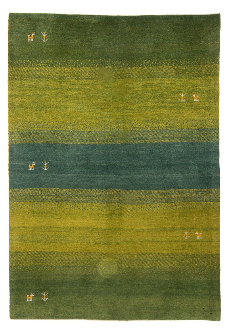 Persisk Gabbeh Teppe 148x201cm - Perserteppich Wollteppich