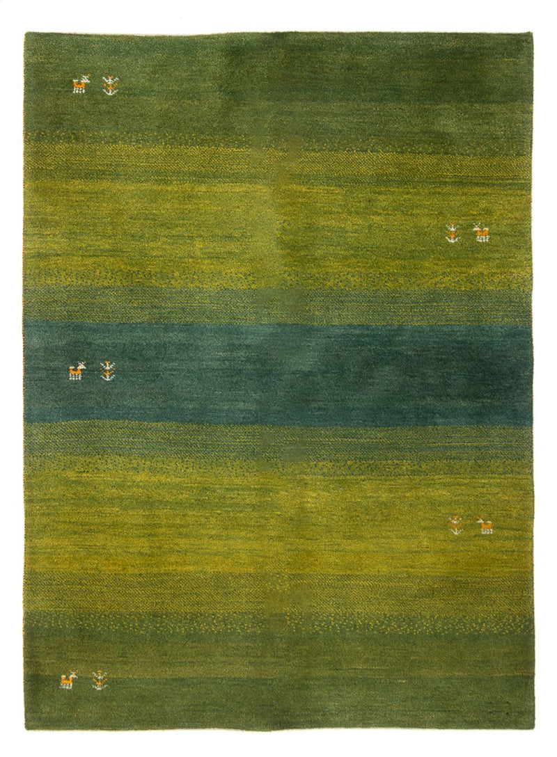 Persisk Gabbeh Teppe 202x149cm - Perserteppich Wollteppich