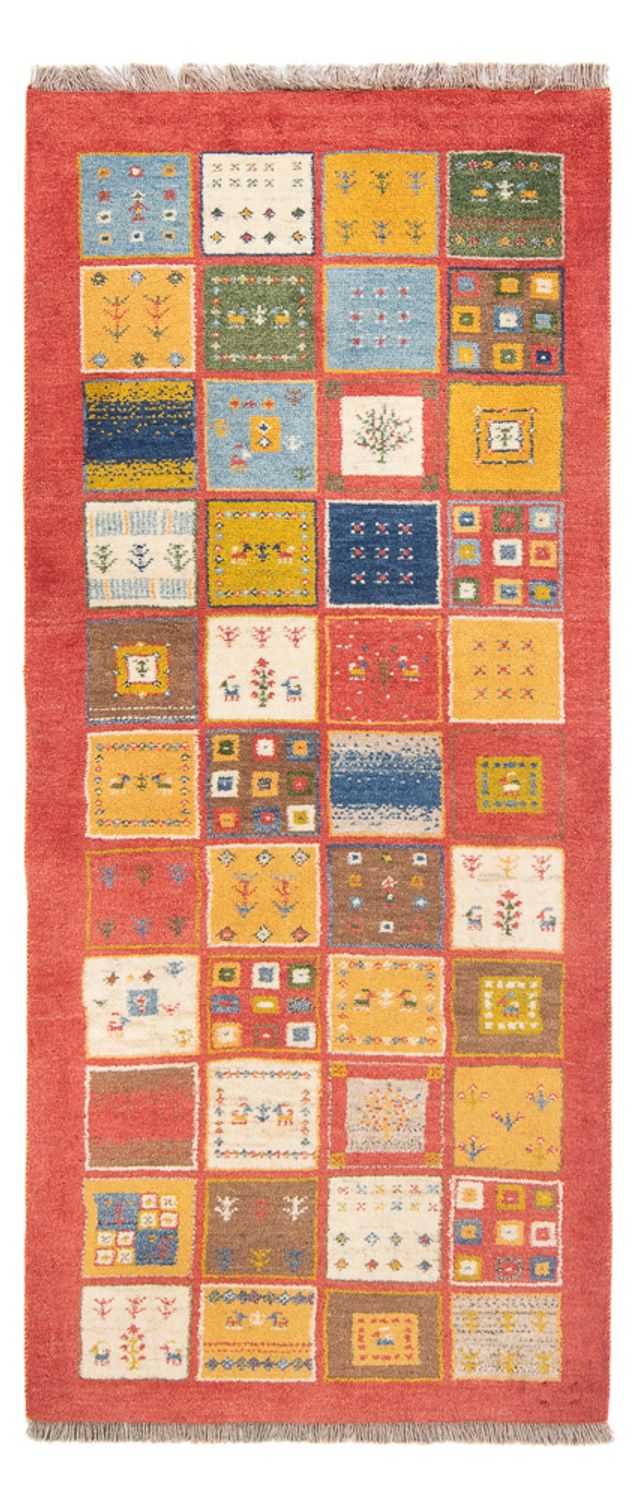 Persisk Gabbeh Teppe 197x88cm - Perserteppich Wollteppich