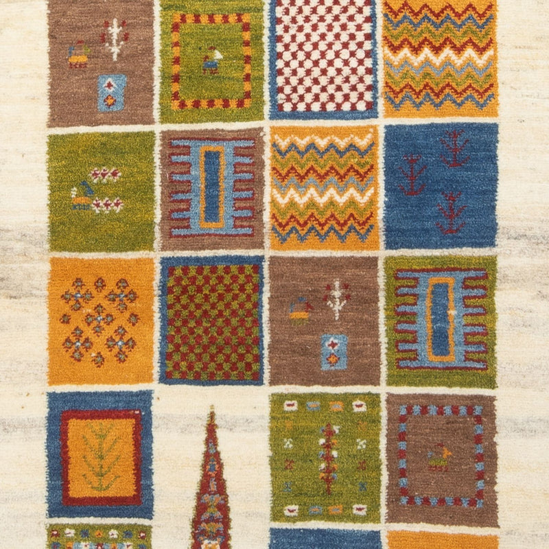 Persisk Gabbeh Teppe 242x83cm - Perserteppich Wollteppich
