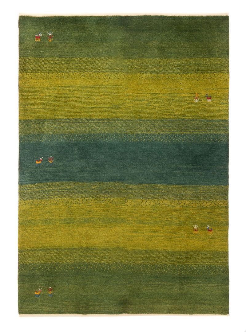 Persisk Gabbeh Teppe 204x152cm - Perserteppich Wollteppich