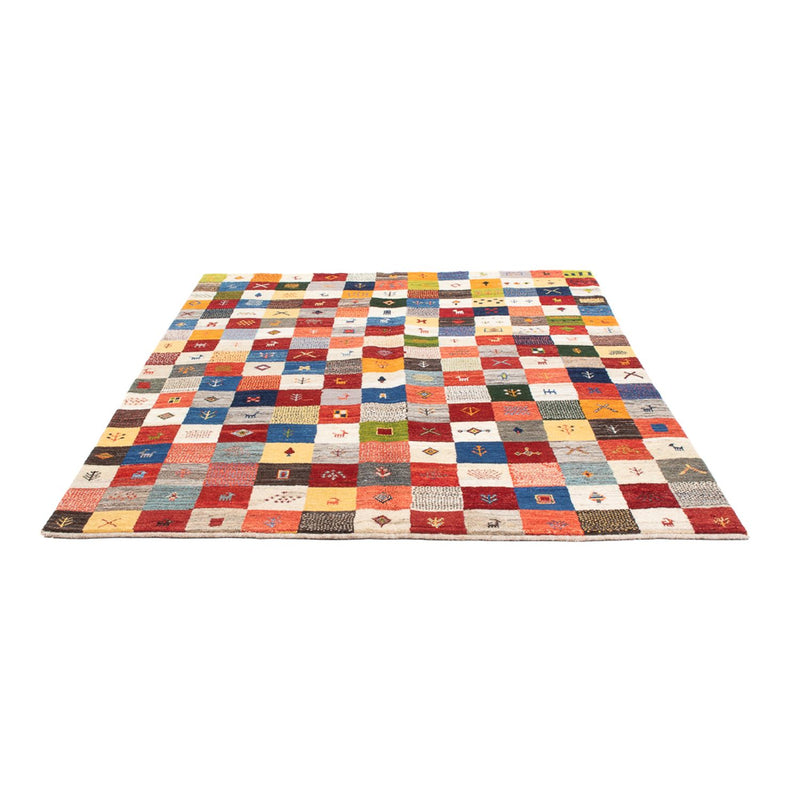 Persisk Gabbeh Teppe 201x157cm - Perserteppich Wollteppich