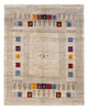 Persisk Gabbeh Teppe 196x155cm - Perserteppich Wollteppich