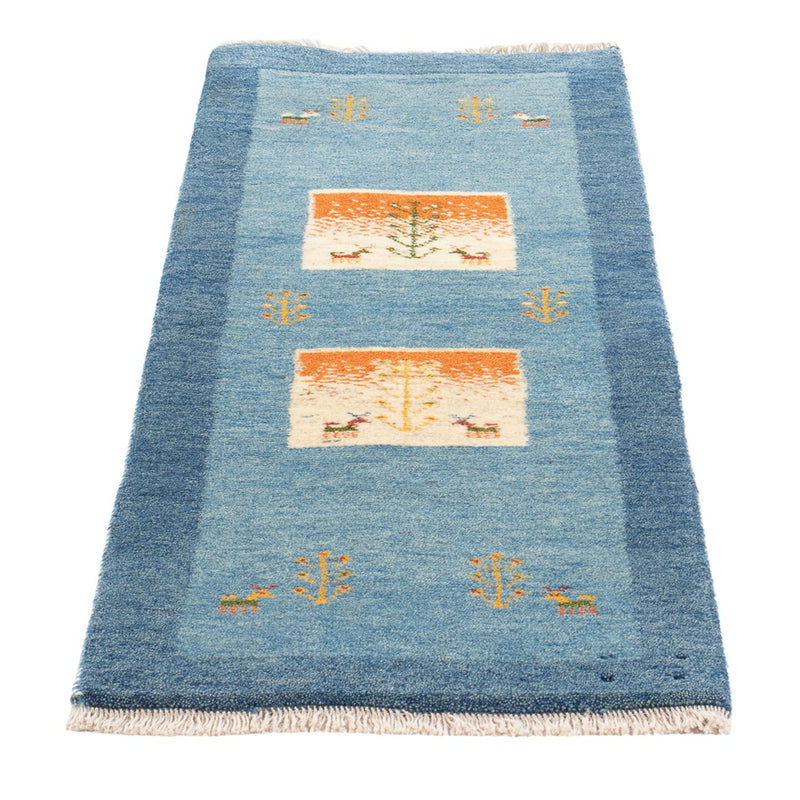Persisk Gabbeh Teppe 50x148cm - Perserteppich Wollteppich
