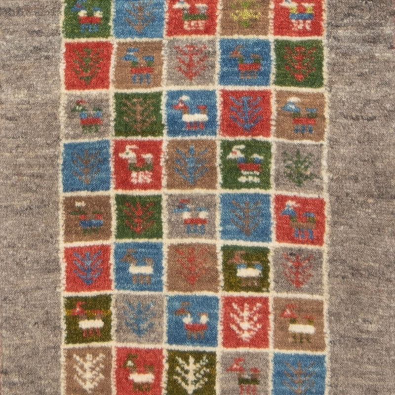 Persisk Gabbeh Teppe 150x51cm - Perserteppich Wollteppich
