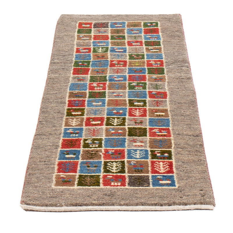 Persisk Gabbeh Teppe 150x51cm - Perserteppich Wollteppich