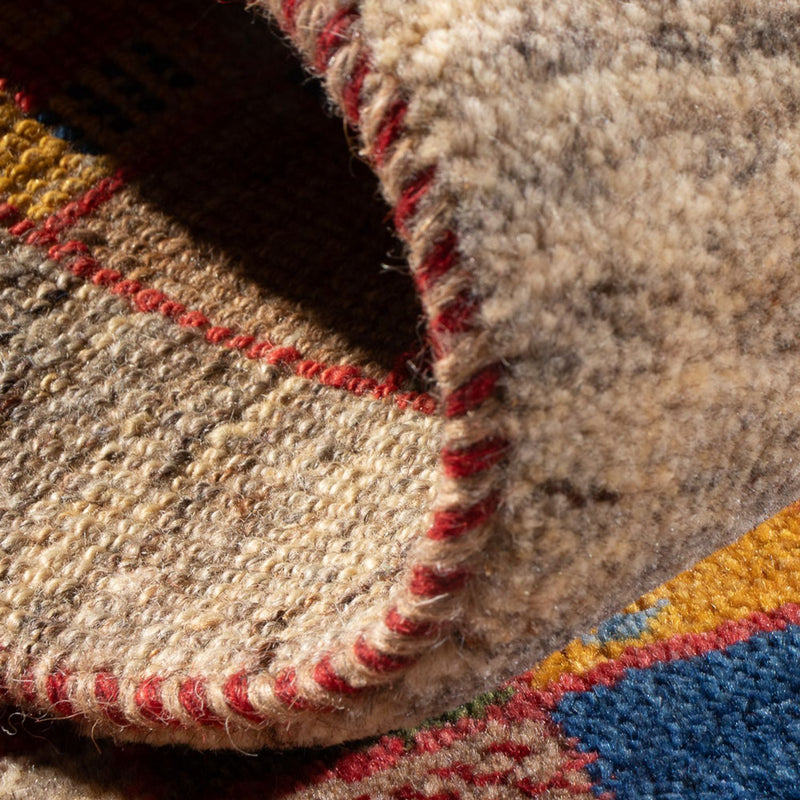 Persisk Gabbeh Teppe 145x46cm - Perserteppich Wollteppich