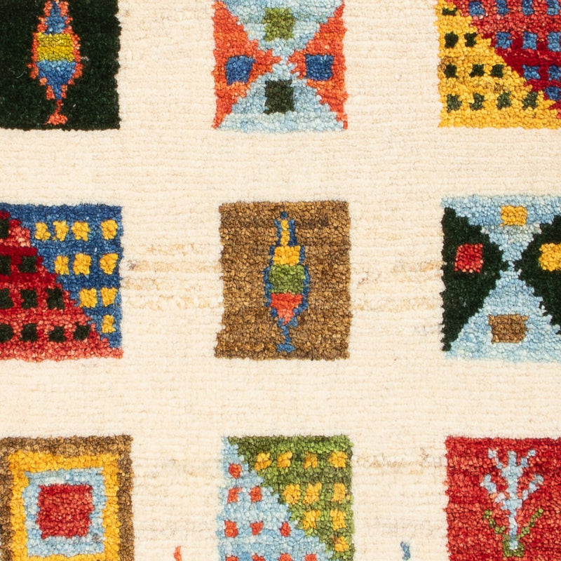 Persisk Gabbeh Teppe 60x87cm - Perserteppich Wollteppich