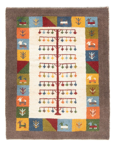 Persisk Gabbeh Teppe 63x90cm - Perserteppich Wollteppich