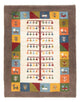 Persisk Gabbeh Teppe 63x90cm - Perserteppich Wollteppich