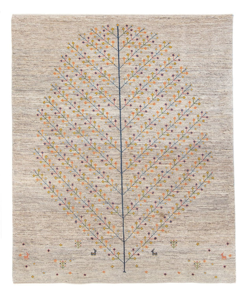 Persisk Gabbeh Teppe 200x151cm - Perserteppich Wollteppich