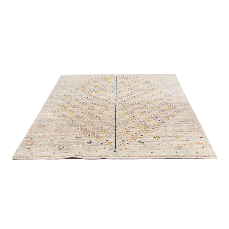 Persisk Gabbeh Teppe 200x151cm - Perserteppich Wollteppich