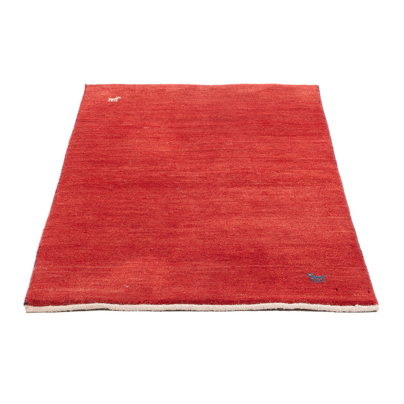 Persisk Gabbeh-teppe 73x139cm - Persisk ullteppe - rød