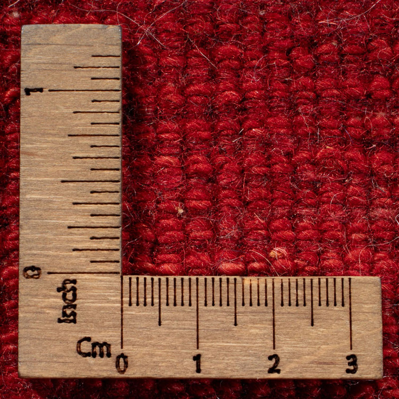 Persisk Gabbeh-teppe 73x139cm - Persisk ullteppe - rød
