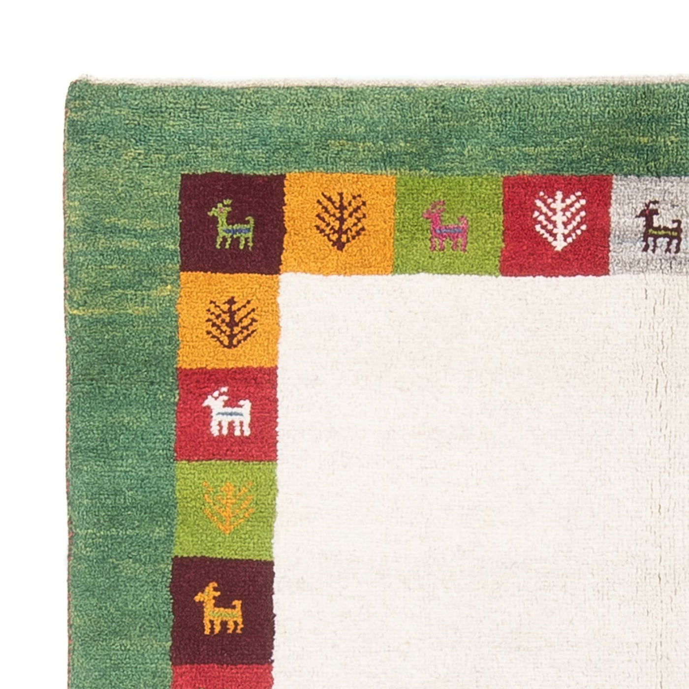 Persisk Gabbeh Teppe 180x116cm - Perserteppich Wollteppich
