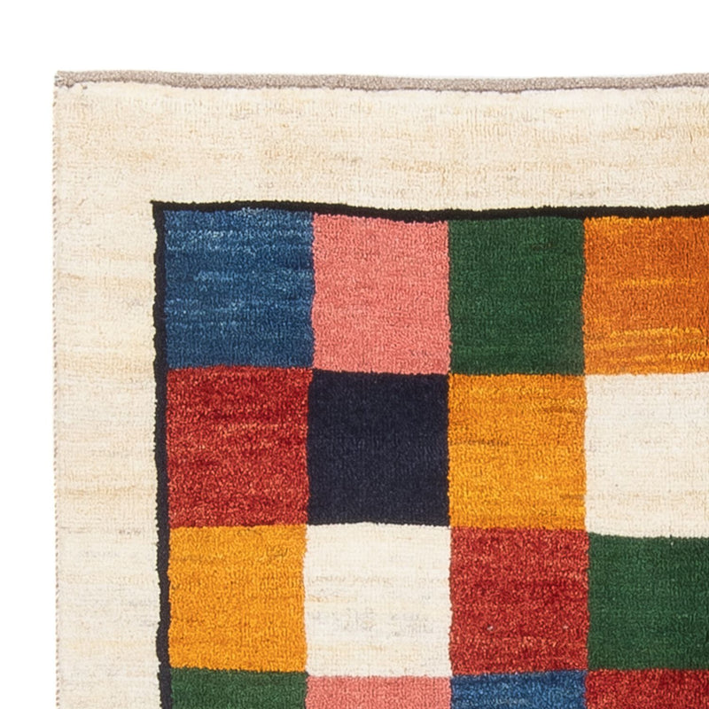 Persisk Gabbeh Teppe 121x167cm - Perserteppich Wollteppich