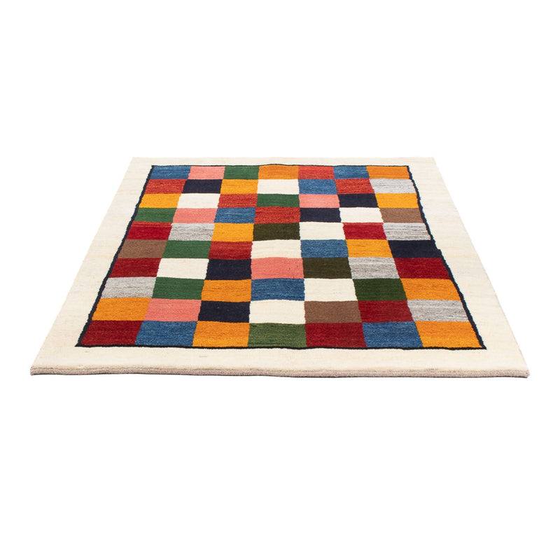 Persisk Gabbeh Teppe 121x167cm - Perserteppich Wollteppich