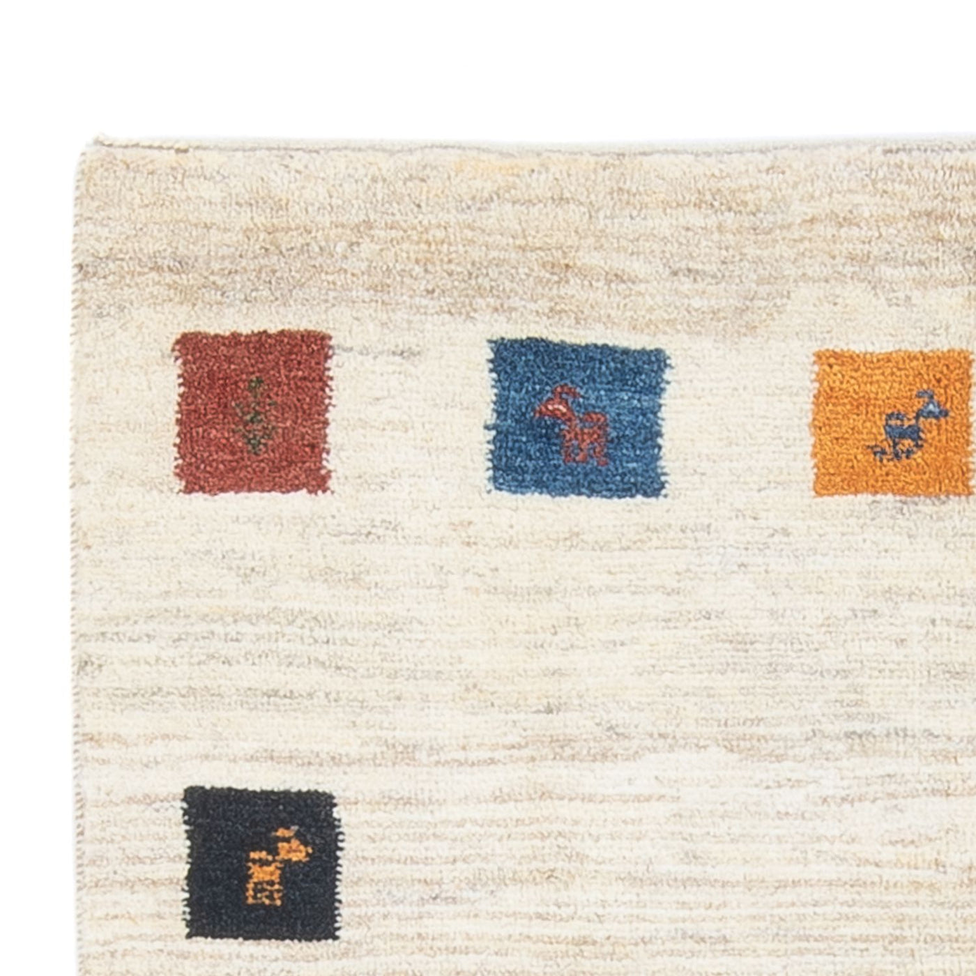 Persisk Gabbeh Teppe 182x112cm - Perserteppich Wollteppich
