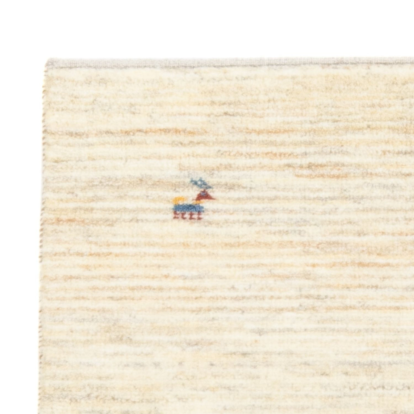 Persisk Gabbeh Teppe 137x73cm - Perserteppich Wollteppich