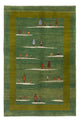 Persisk Gabbeh Teppe 183x120cm - Perserteppich Wollteppich