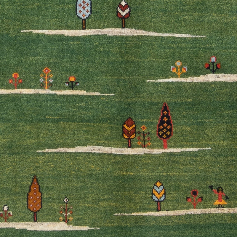 Persisk Gabbeh Teppe 183x120cm - Perserteppich Wollteppich