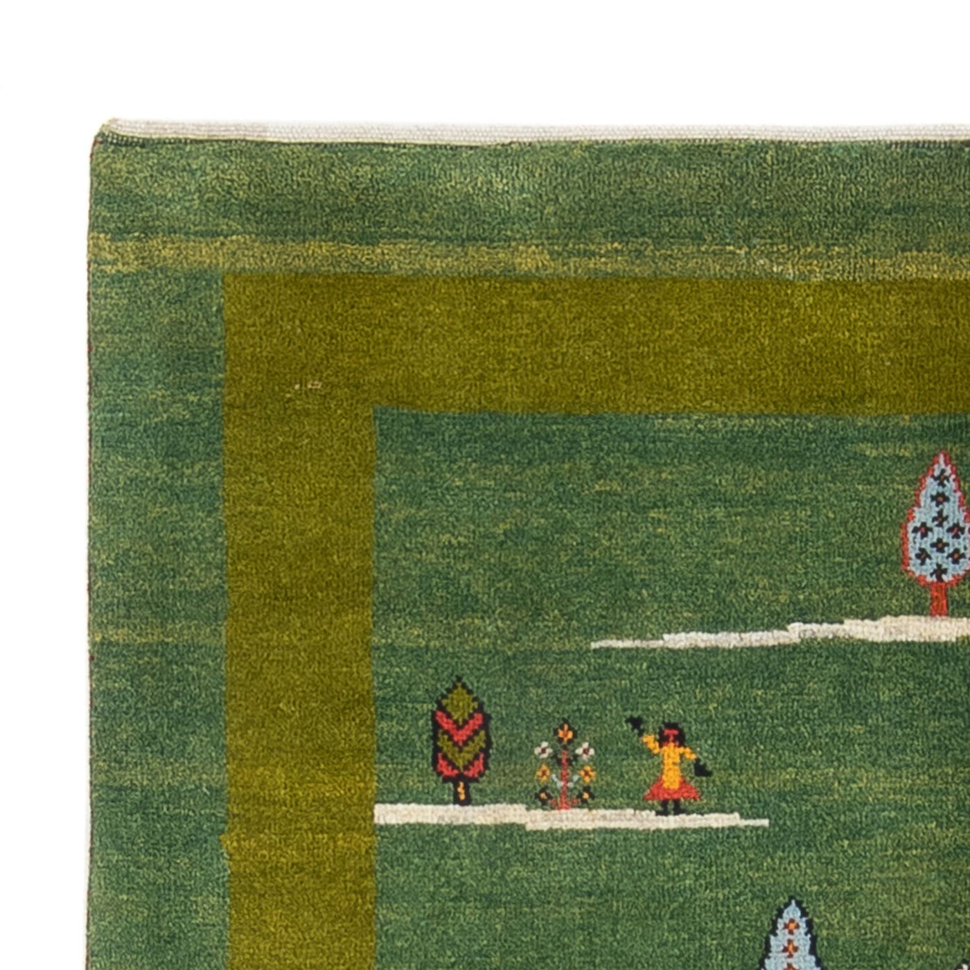 Persisk Gabbeh Teppe 183x120cm - Perserteppich Wollteppich