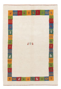Persisk Gabbeh Teppe 119x182cm - Perserteppich Wollteppich – product image