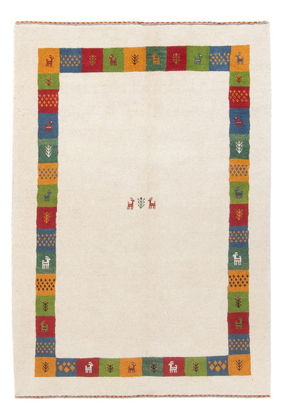 Persisk Gabbeh Teppe 119x182cm - Perserteppich Wollteppich