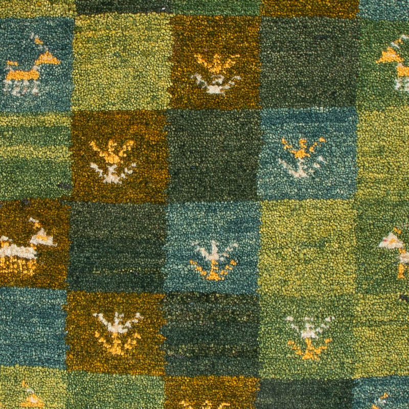 Persisk Gabbeh Teppe 87x61cm - Perserteppich Wollteppich