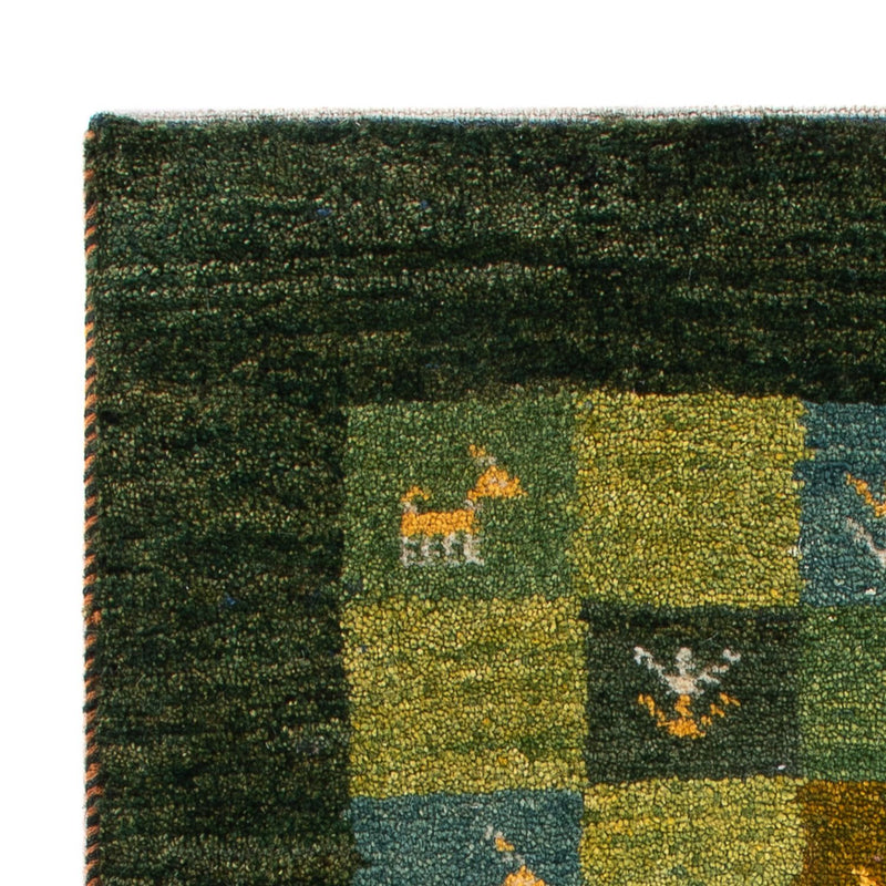 Persisk Gabbeh Teppe 87x61cm - Perserteppich Wollteppich