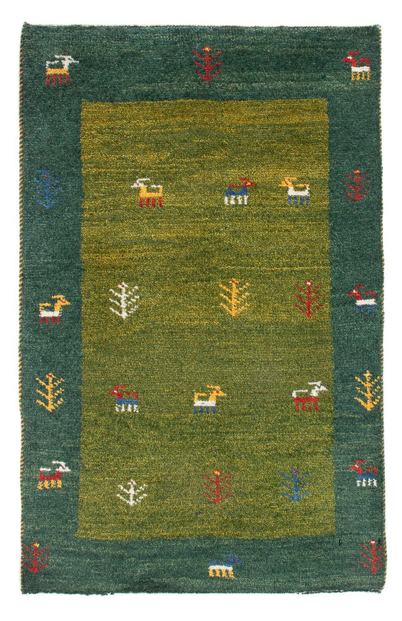 Persisk Gabbeh-teppe 58x86cm - Persisk ullteppe
