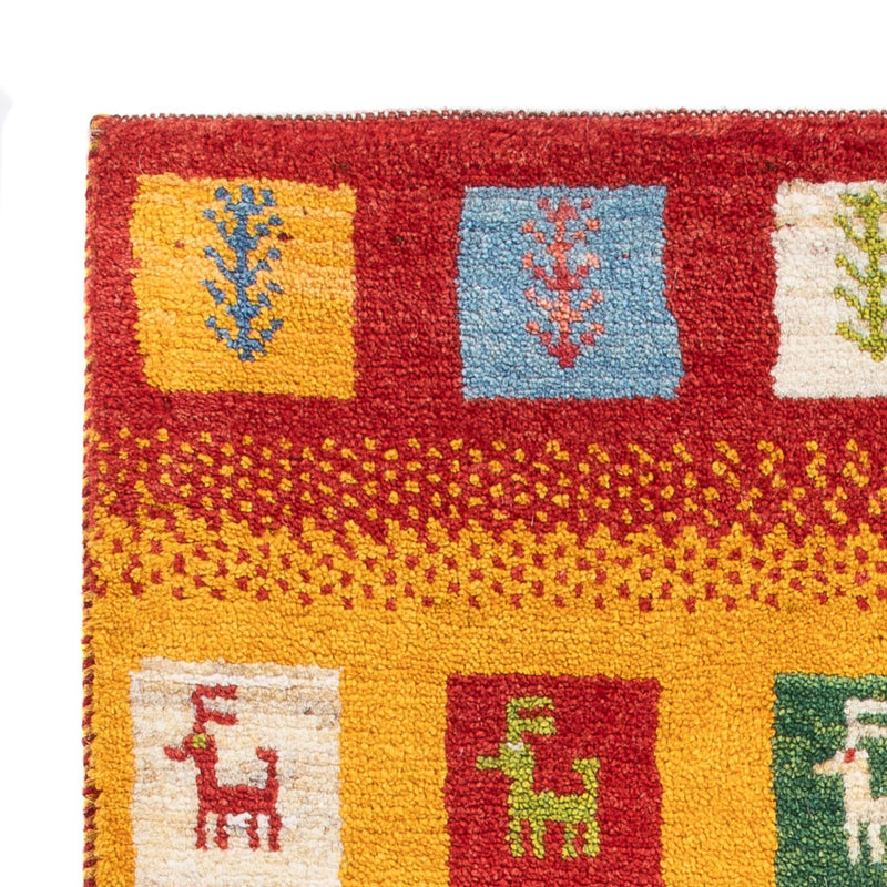 Persisk Gabbeh Teppe 87x61cm - Perserteppich Wollteppich