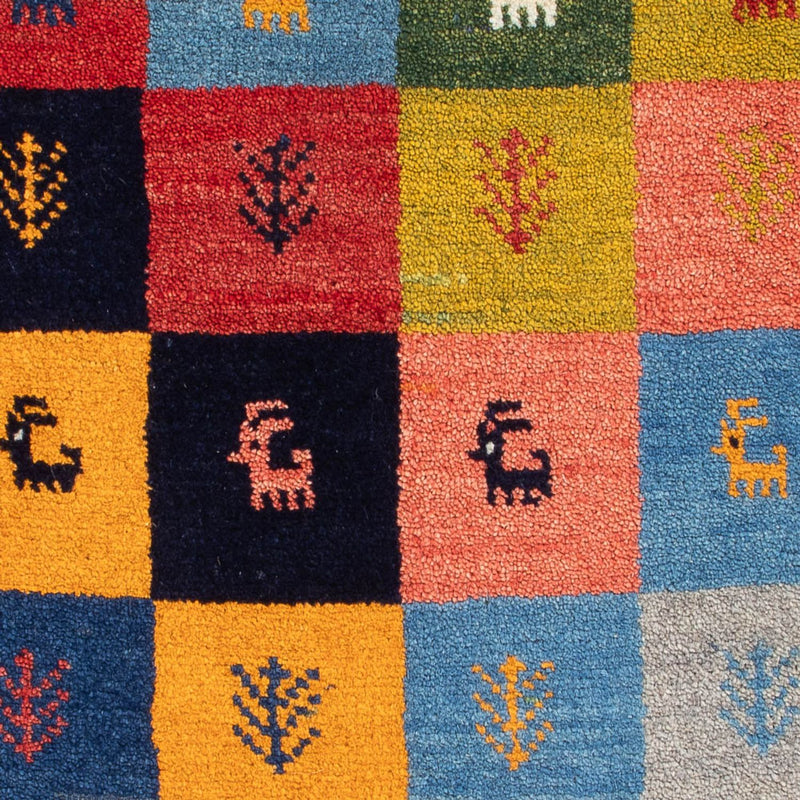 Persisk Gabbeh Teppe 63x90cm - Perserteppich Wollteppich