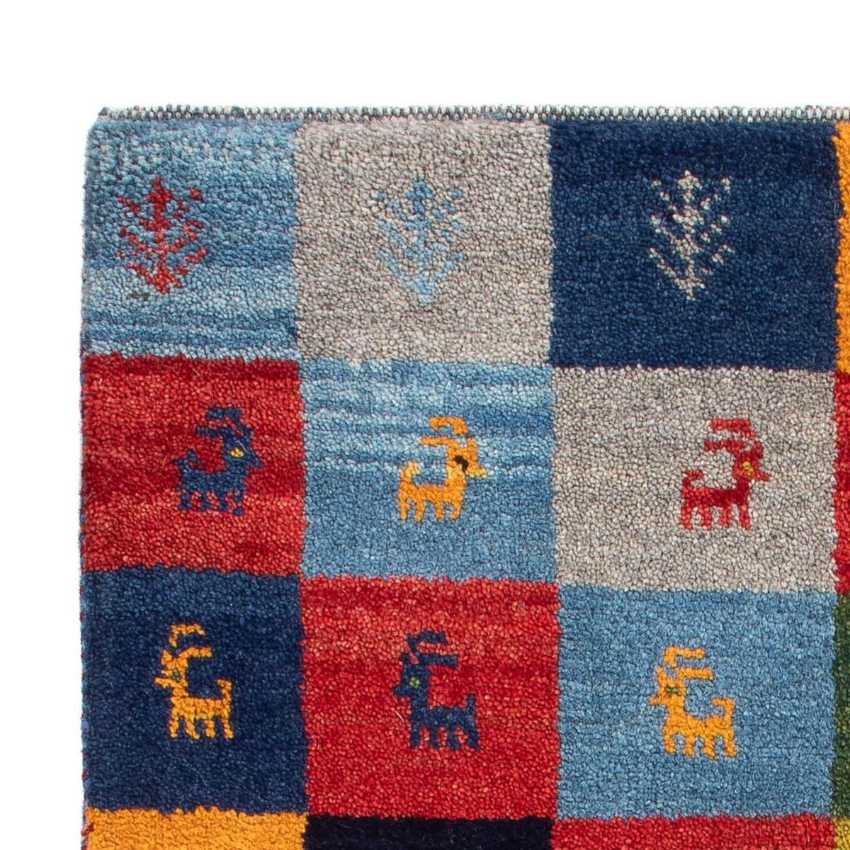 Persisk Gabbeh Teppe 63x90cm - Perserteppich Wollteppich