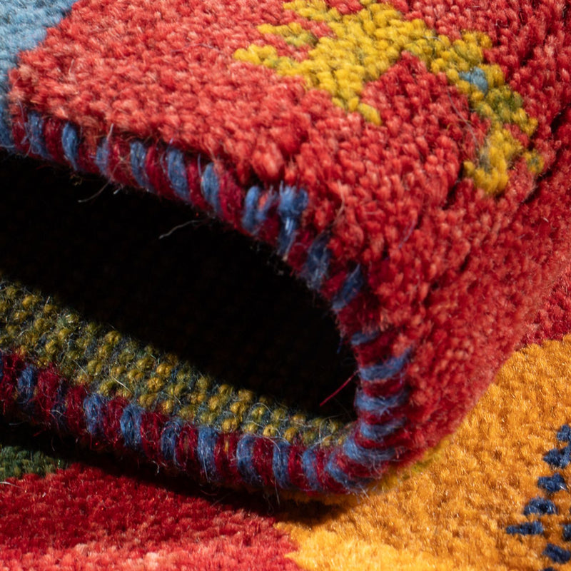 Persisk Gabbeh Teppe 63x90cm - Perserteppich Wollteppich