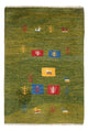 Persisk Gabbeh Teppe 55x85cm - Perserteppich Wollteppich