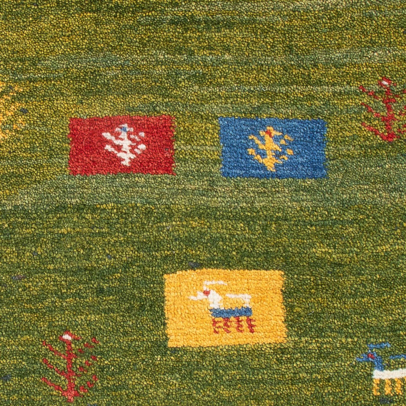 Persisk Gabbeh Teppe 55x85cm - Perserteppich Wollteppich