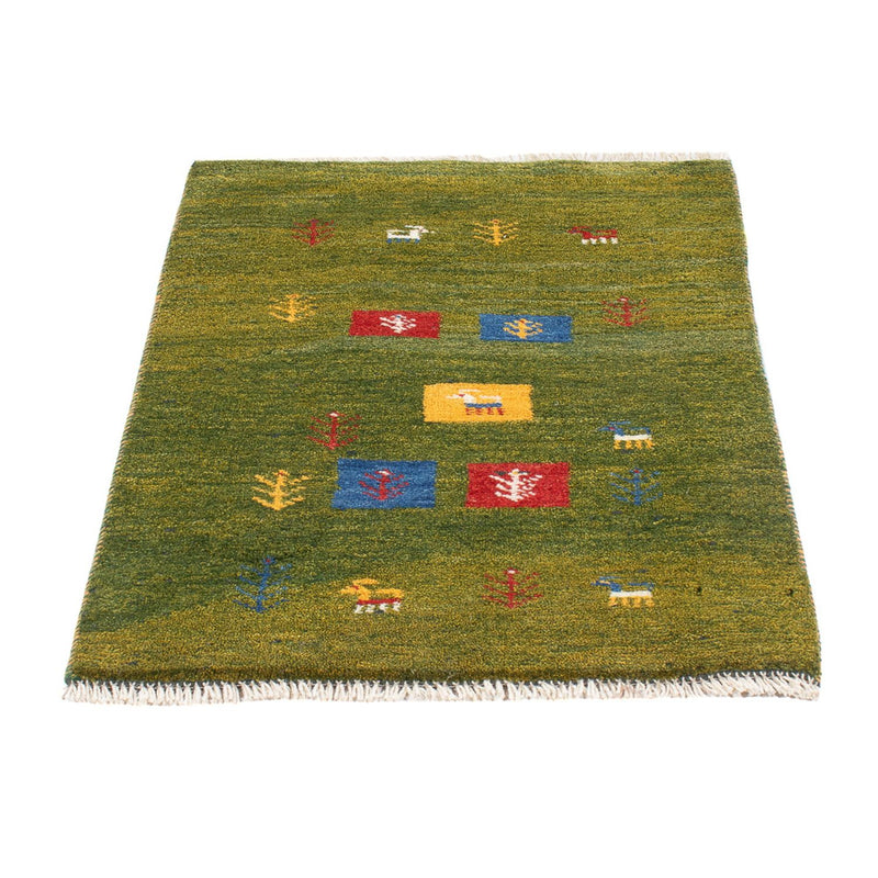 Persisk Gabbeh Teppe 55x85cm - Perserteppich Wollteppich